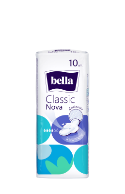 Bella Прокладки женские гигиенические впитывающие Classic Nova  drainette упаковка №10